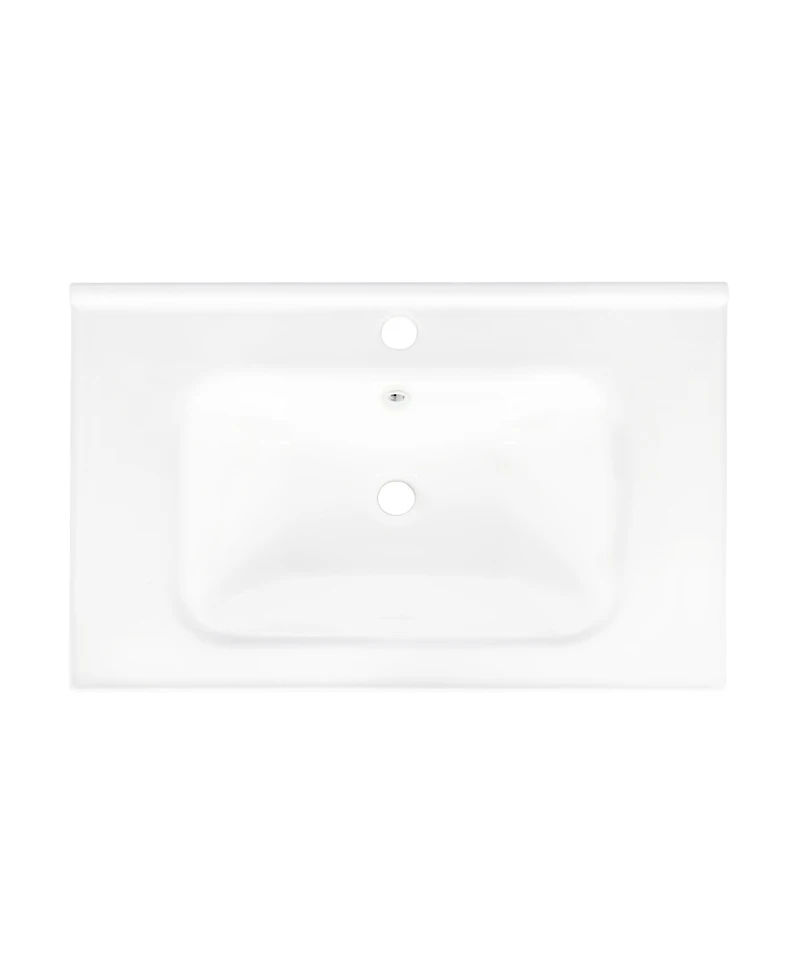 Busdays 27.8 Inch Ceramic Basin Only Sink Without Cabinet
