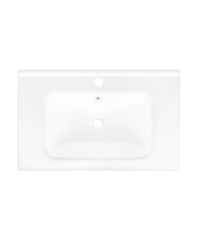 Busdays 27.8 Inch Ceramic Basin Only Sink Without Cabinet