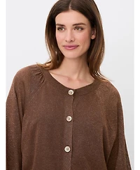 Masai Copenhagen Women's Malakker Balloon Sleeve Knit Cardigan