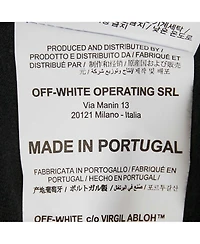 Pre-Owned Off-White Men's Acrylic Arrow Print Cotton T-Shirt