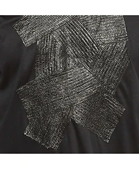 Pre-Owned Versace Men's Leather Applique Jersey T-Shirt