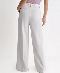 Bcbg Women's Wide-Leg High-Rise Pants