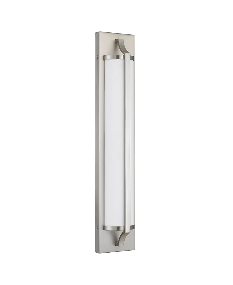 Midola 24-Inches Brushed Nickel Integrated Led Modern/Contemporary Bathroom Vanity Light Bar