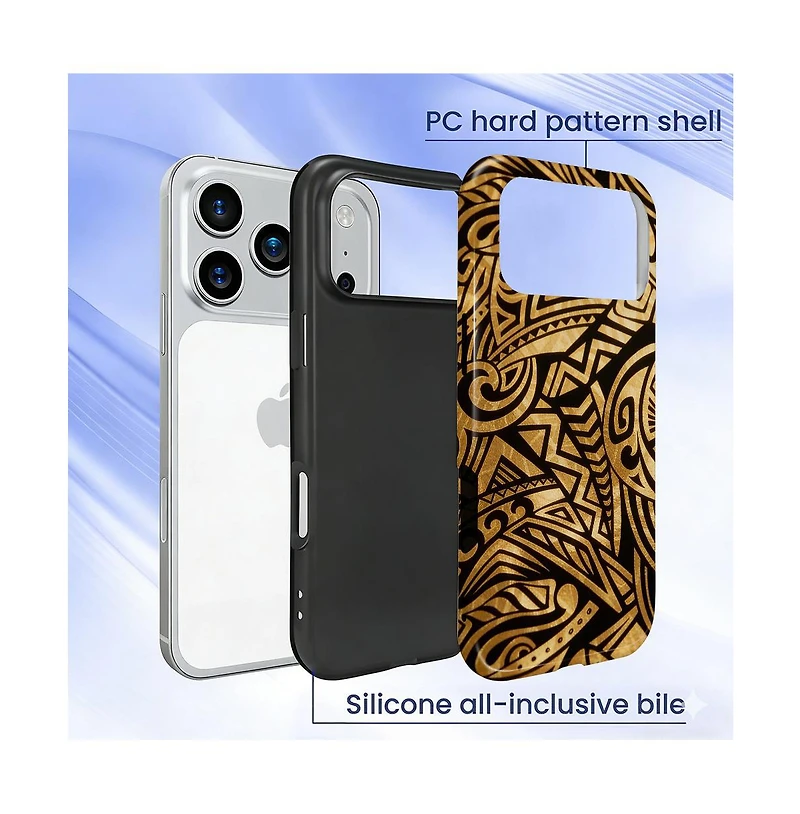 Lamicall Military Grade Dual Layer iPhone Case