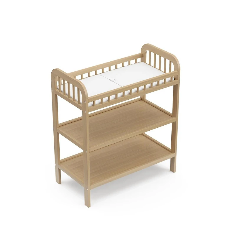Storkcraft Pasadena Changing Table with Water-Resistant Changing Pad