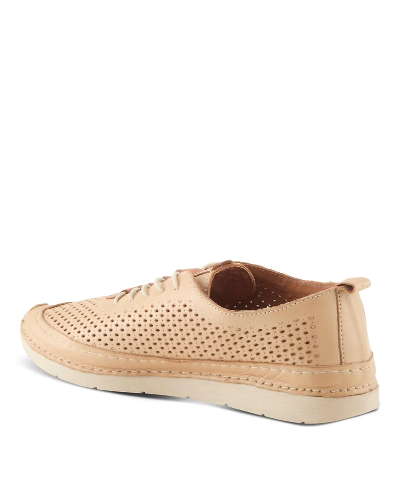 Spring Step Women's Breen Slip-On Sneakers with Perforated Leather
