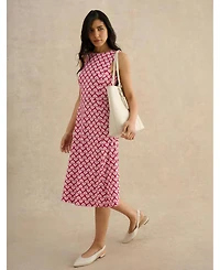 Hobbs London Women's Lisa Jersey Midi Dress