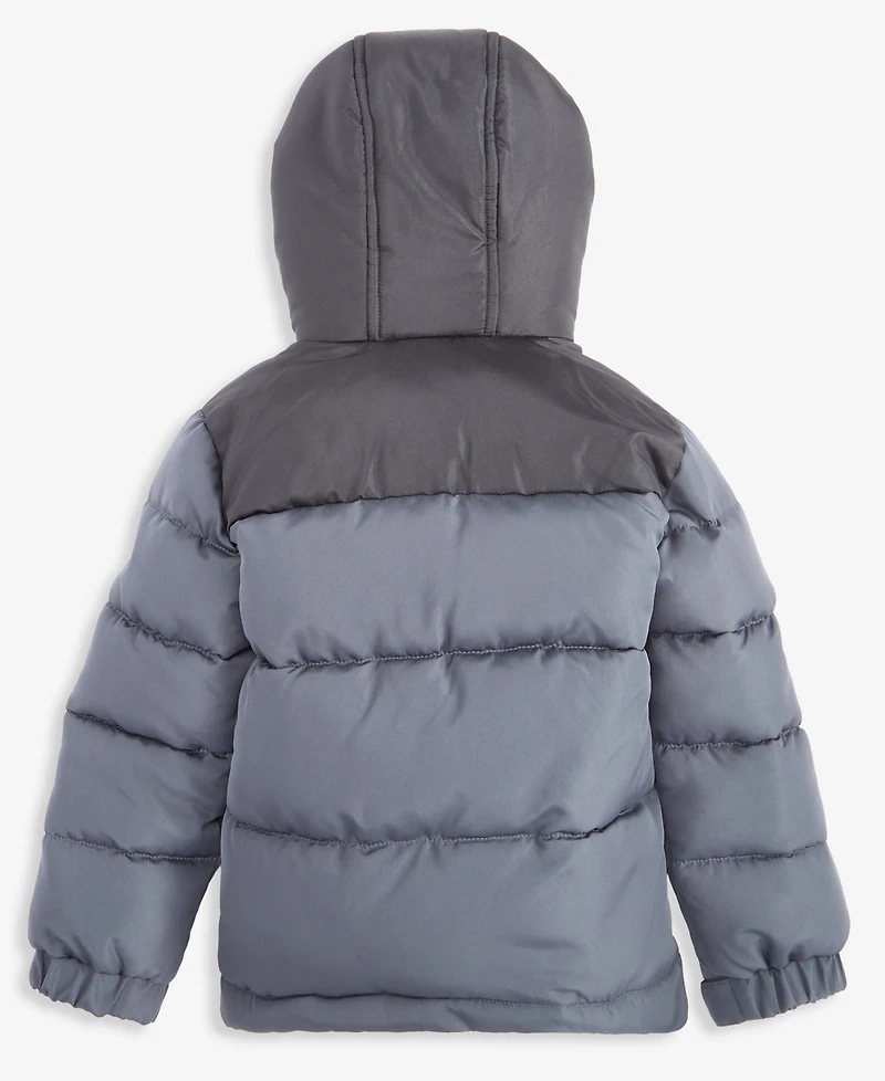 Reebok Toddler Boys' 2T-4T Hooded Puffer Jacket
