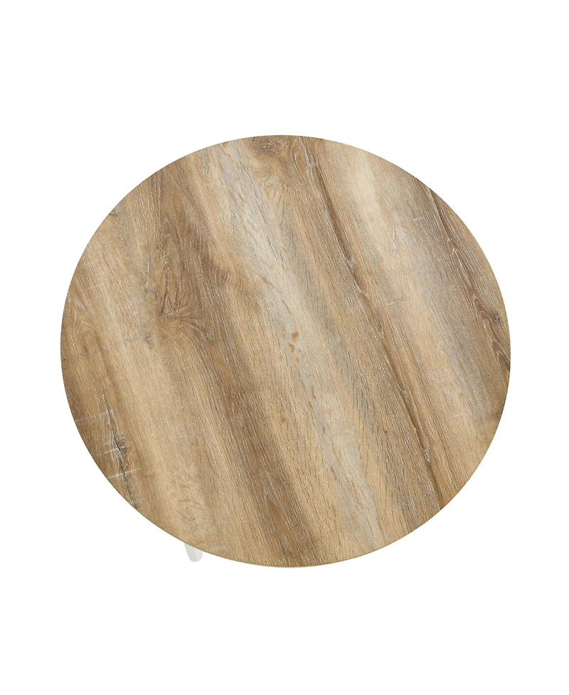 Household Essentials Jamestown Round Coffee Table
