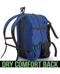 Furlihong Baseball Bag – Backpack with Helmet Holder for Baseball, T-Ball and Softball Gear Youth & Adults, Holds Bat, Helmet, Glove, Shoes