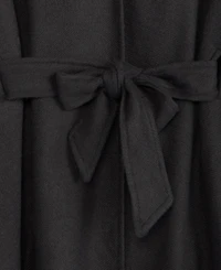 Style & Co Women's Oversized-Collar Belted Topper, Macy's Exclusive