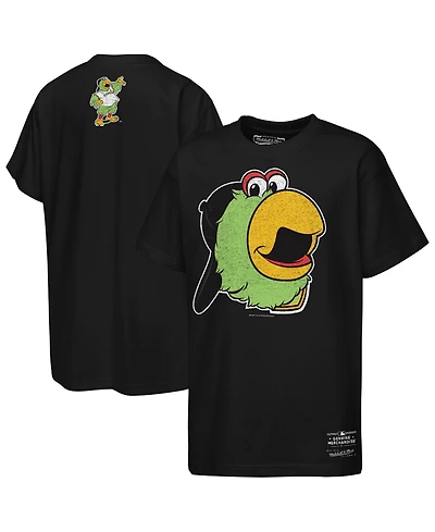 Mitchell & Ness Big Boys and Girls Black Pittsburgh Pirates Face Mascot T-Shirt