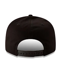 New Era Men's Black San Francisco 49ers 80th Anniversary Side Patch 9FIFTY Snapback Hat