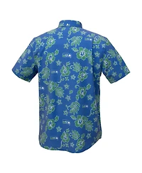 Reyn Spooner Men's College Navy Seattle Seahawks Kekai Performance Button-Down Shirt