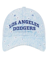 New Era Women's Light Blue Los Angeles Dodgers Daisy All Over 9TWENTY Adjustable Hat