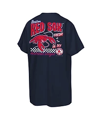 Mitchell & Ness Big Boys and Girls Navy Boston Red Sox Cooperstown Concession T-Shirt