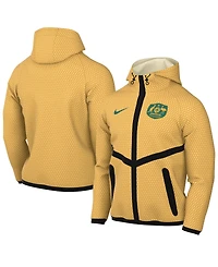 Nike Men's Yellow Australia National Team 2026 Anthem Mesh Dri-fit Full-Zip Hoodie