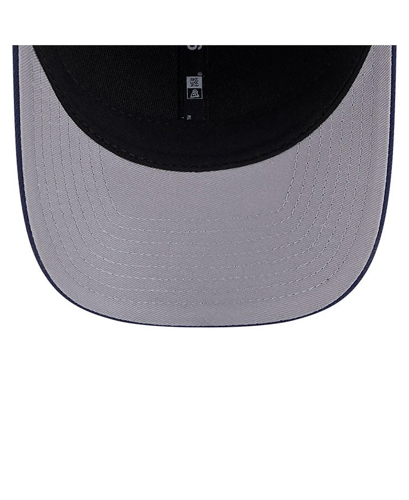 New Era Men's Navy Montreal Canadiens Coolera 9FORTY M-Crown Adjustable Hat
