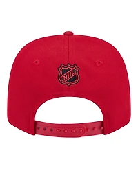 New Era Men's Red Carolina Hurricanes 9SEVENTY Coolera Adjustable Hat