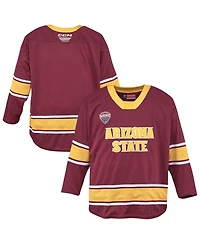 Ccm Men's Maroon Arizona State Sun Devils Replica Hockey Jersey
