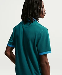 Nike Men's Green Brazil National Team Dri-fit Polo Shirt