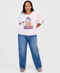 Grayson Threads, The Label Trendy Plus Hello Kitty Halloween Graphic T-Shirt