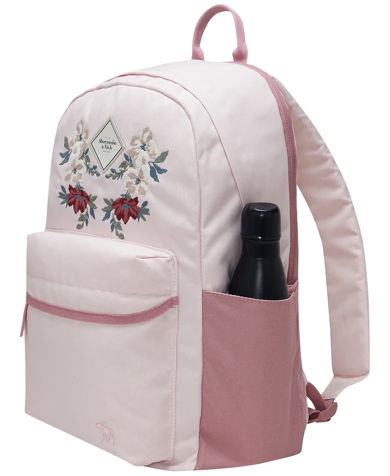 Abercrombie Girls' Embroidered Essential Backpack