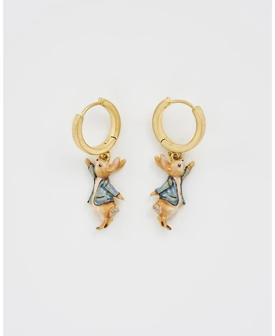 Fable England Peter Rabbit Huggie Earrings