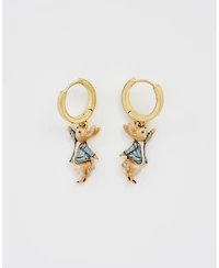 Fable England Peter Rabbit Huggie Earrings