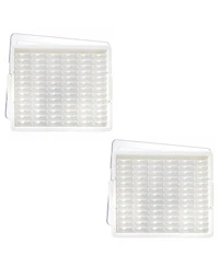 Bead Storage Solutions Elizabeth Ward Piece Craft Supplies Organizer (2 Pack