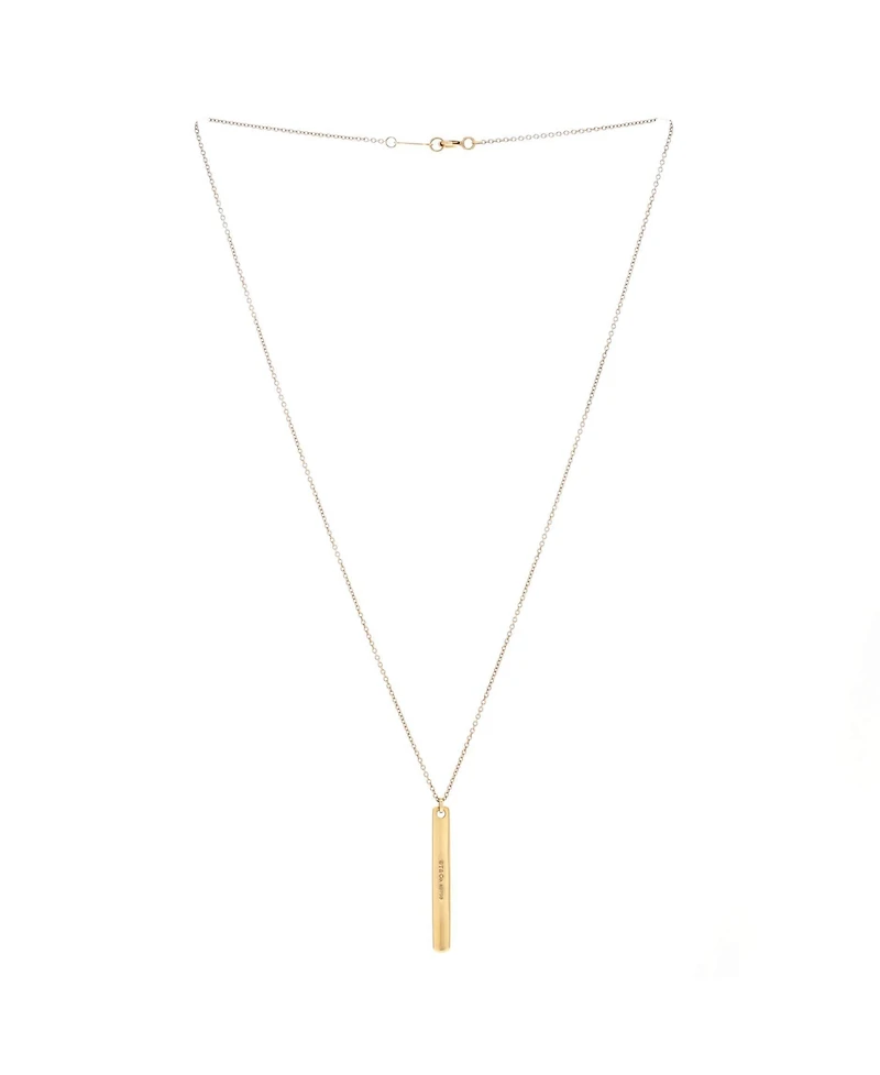 Pre-Owned Tiffany & Co 1837 Bar Pendant Necklace