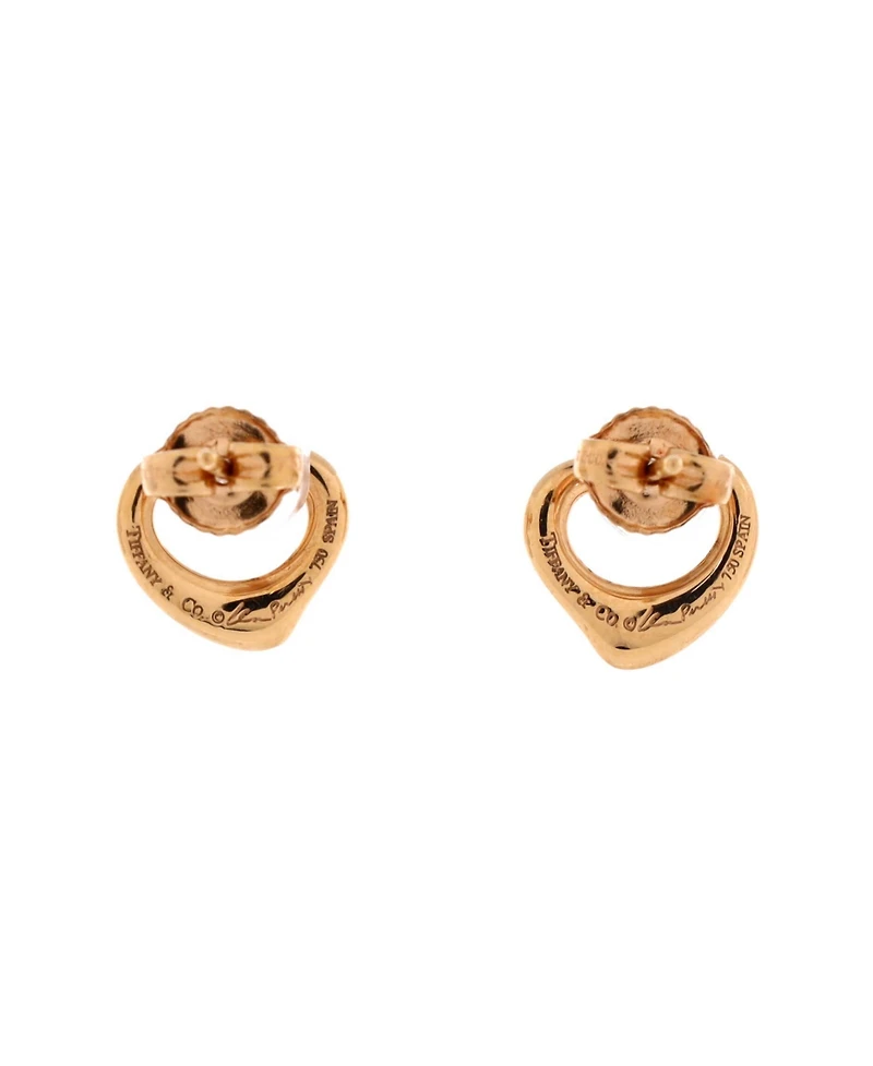 Pre-Owned Tiffany & Co Elsa Peretti Open Heart Earrings
