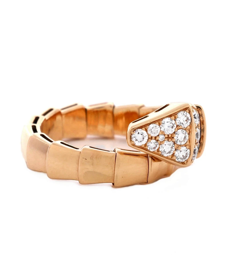 Pre-Owned Bvlgari Serpenti Viper One-Coil Ring