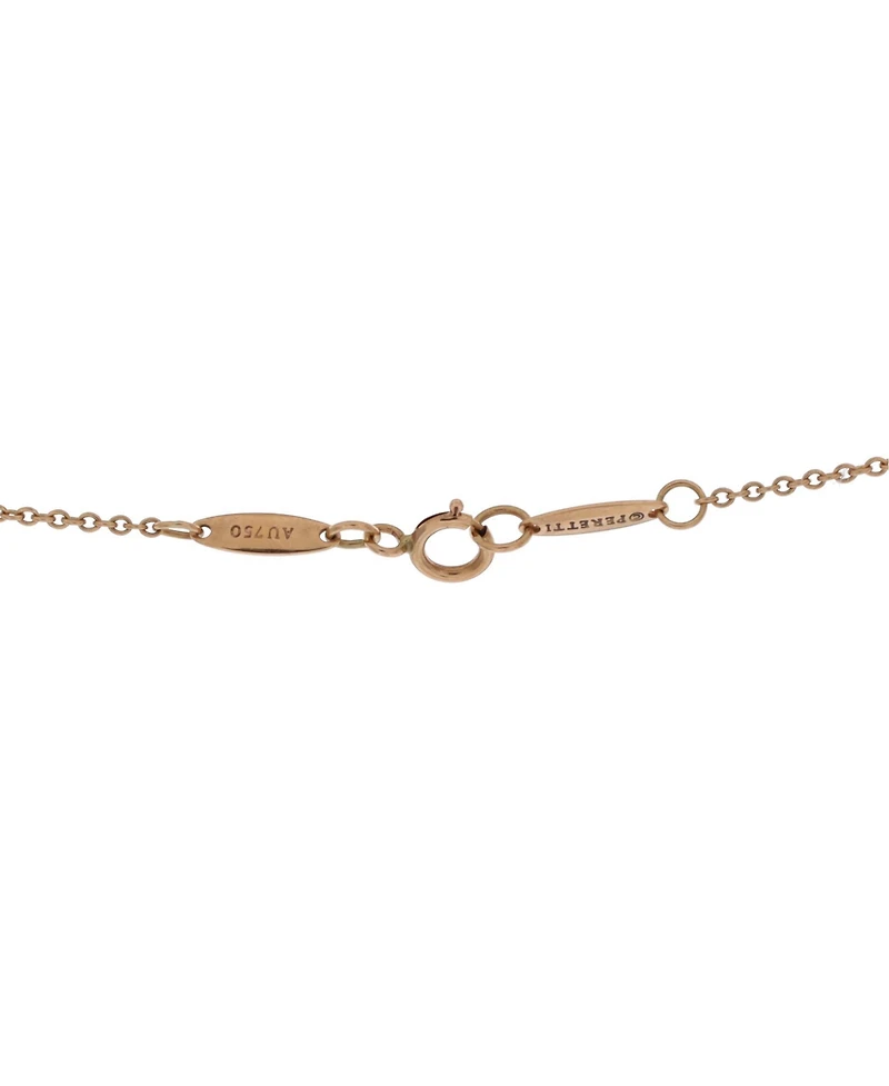 Pre-Owned Tiffany & Co Elsa Peretti Open Heart Pendant Necklace