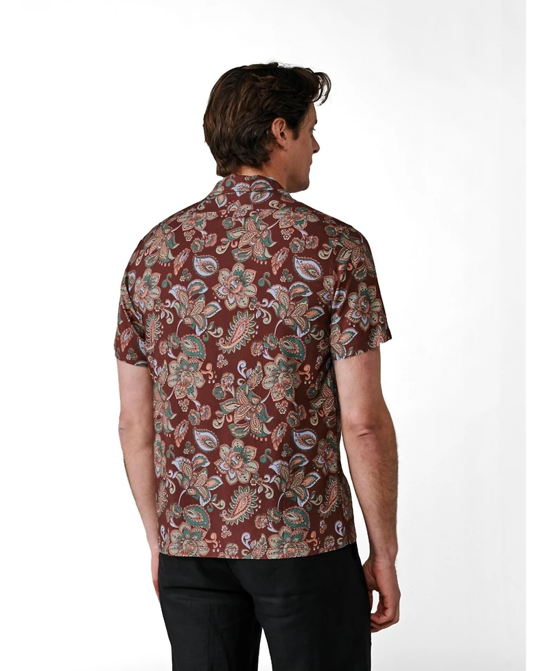 Aubin Men's Belmont Printed Shirt