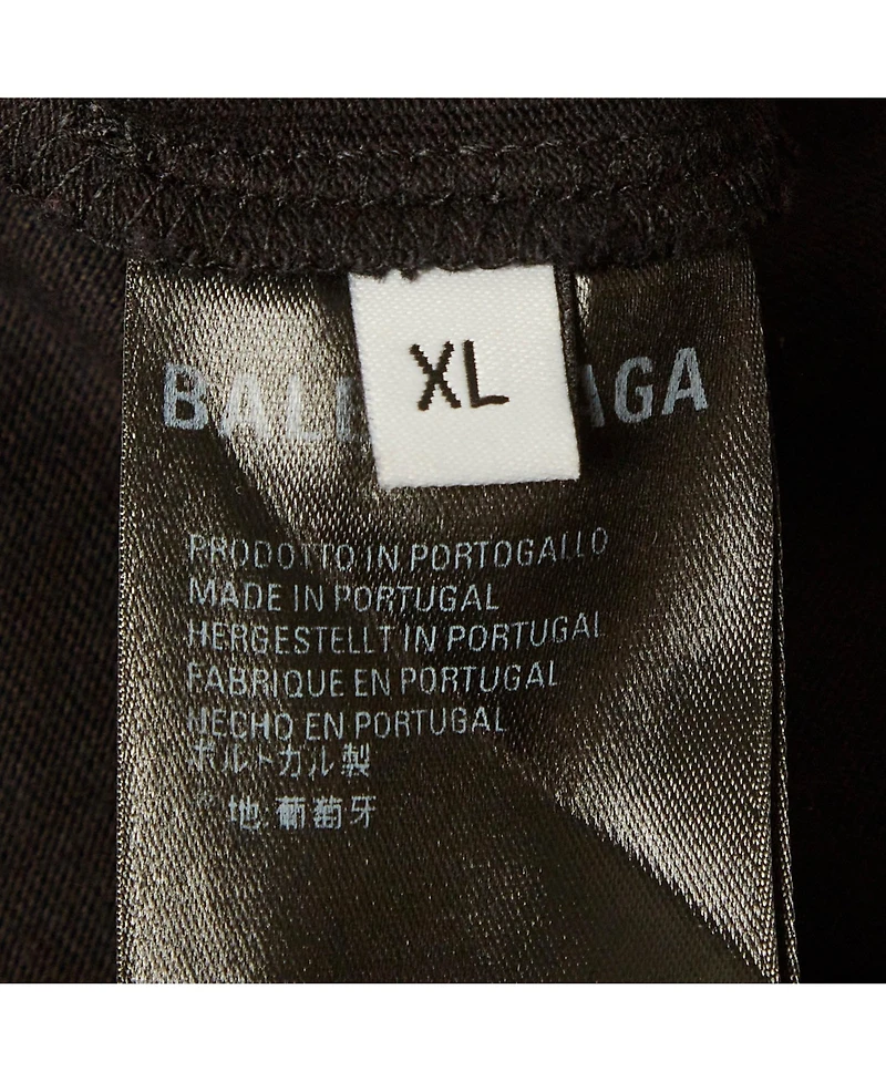Pre-Owned Balenciaga Men's Vintage Jersey Political Campaign T-Shirt