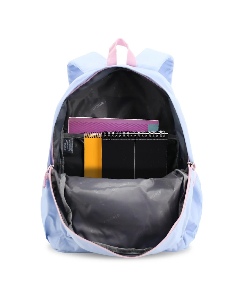 J World Unisex Oz 17" Daily Backpack For School And Travel