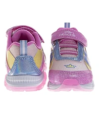 Disney Big Girls Princess Snow Light-Up Sneakers