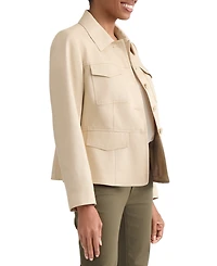 Jones New York Women's Safari Button-Front Jacket