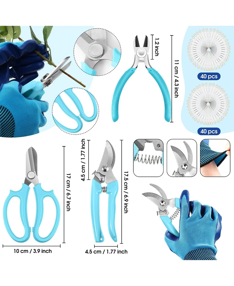 Xdovet Flower Arrangement Tool Kit Garden Florist Supplies
