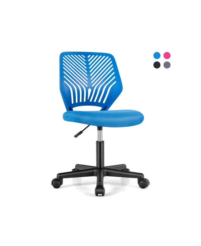 Gouun Height Adjustable Ergonomic Kids Desk Chair with Casters