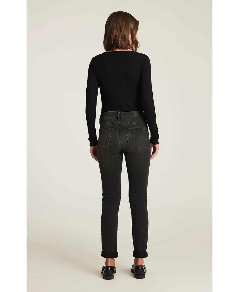 Mavi Jeans Women's Kathleen Mid Rise Slim Boyfriend