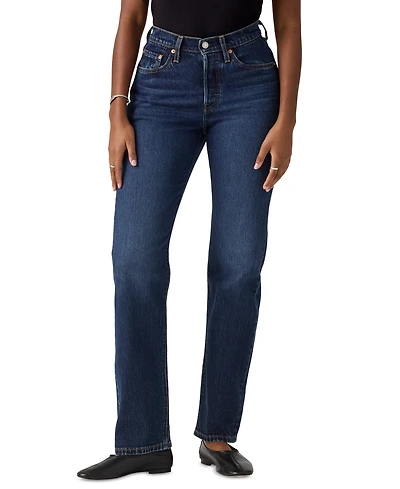 Levi's Women's 501 Curve High-Rise Straight-Leg Jeans