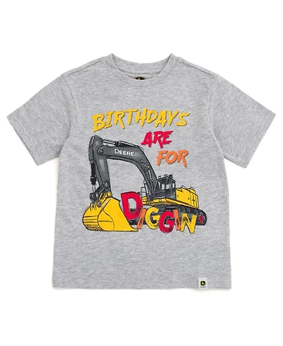 John Deere Boys' 12- 5 Birthday T-Shirt