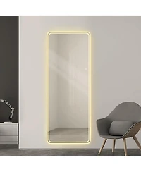 Laoties Led Full Length Mirror with Lights, Dimmable