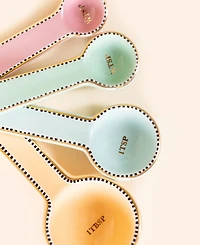 Yvonne Ellen Ceramic Measuring Spoons, Set of 4