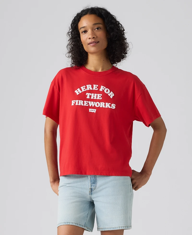 Levi's Women's Americana Graphic Anyday Short-Sleeve T-Shirt