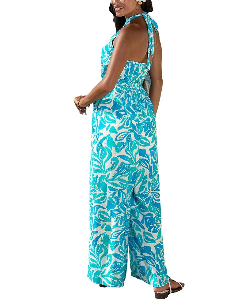 Cupshe Women's Halter Neck Unlined Jumpsuit