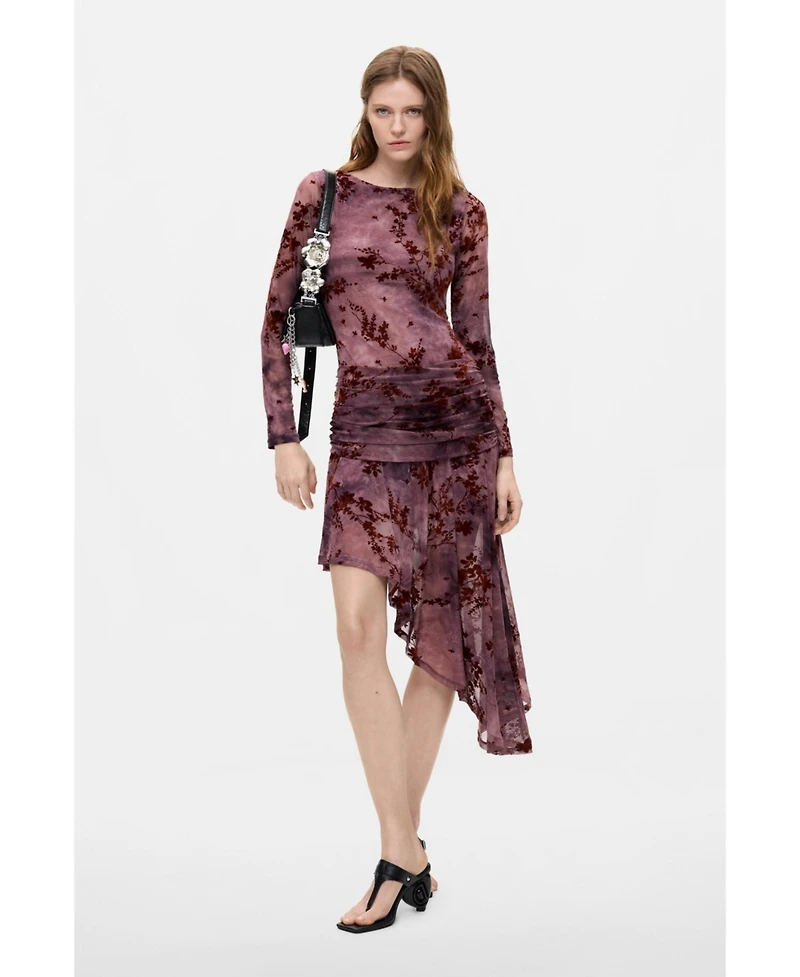Desigual Women's Long-sleeved knit dress