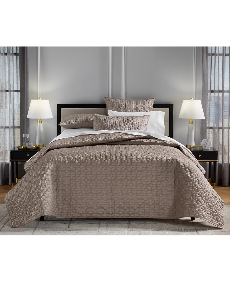 Hotel Collection Porto Quilted Coverlet Set, Full/Queen, Macy's Exclusive